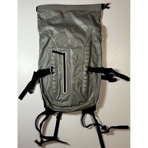 Oakley Backpack Red Code Wet Dry Bag Stone Gray VTG